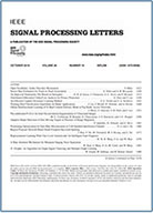 IEEE Signal Processing Letters cover