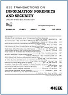 IEEE Transactions on Information Forensics and Security cover