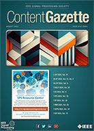 IEEE SPS Content Gazette cover