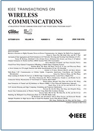 IEEE Transactions on Wireless Communications cover